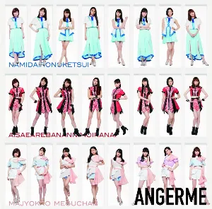 Pochette de 愛さえあればなんにもいらない / ナミダイロノケツイ / 魔女っ子メグちゃん de ANGERME