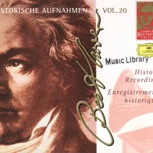 Pochette Complete Beethoven Edition, Volume 20: Historic Recordings
