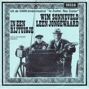 Pochette de In een rijtuigje / De elektrieke deken de Wim Sonneveld