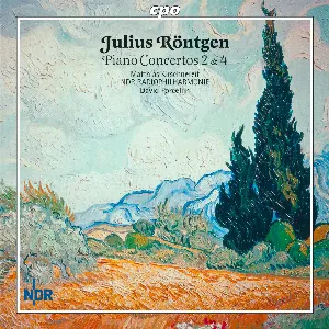 Pochette de Piano Concertos 2 & 4 de Matthias Kirschnereit - NDR Radiophilharmonie - David Porcelijn - Julius Röntgen