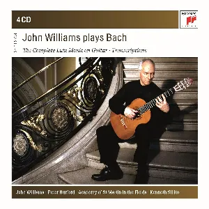 Pochette de John Williams Plays Bach: The Complete Lute Music On Guitar · Transcriptions de Johann Sebastian Bach - Peter Hurford - John Williams - Academy of St Martin in the Fields - Kenneth Sillito