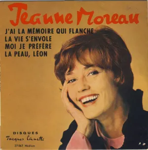 Pochette de J'ai la mémoire qui flanche de Jeanne Moreau