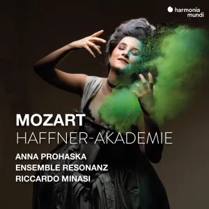 Pochette de Haffner‐Akademie de Anna Prohaska - Riccardo Minasi - Wolfgang Amadeus Mozart - Ensemble Resonanz
