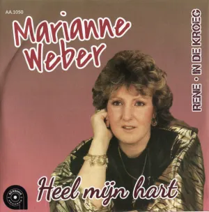 Pochette de Heel mijn hart / In de kroeg de Marianne Weber