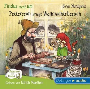 Pochette de Findus zieht um / Pettersson kriegt Weihnachtsbesuch de Sven Nordqvist