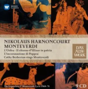 Pochette Nikolaus Harnoncourt Monteverdi