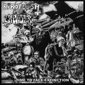 Pochette de Time to Face Extinction de Birdflesh
