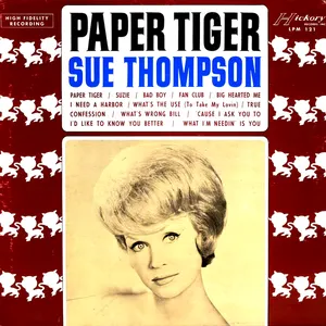 Pochette de Paper Tiger de Sue Thompson