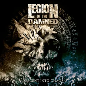 Pochette de Descent Into Chaos de Legion of the Damned