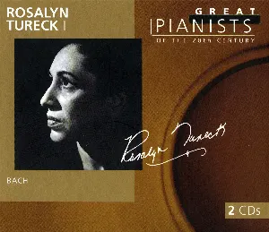 Pochette Great Pianists of the 20th Century, Volume 93: Rosalyn Tureck