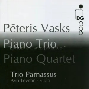 Pochette de Piano Trio “Episodi e Canto perpetuo” / Piano Quartet de Trio Parnassus