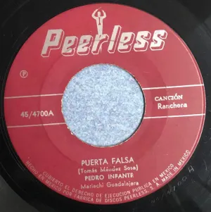 Pochette de Puerta falsa / Grito prisionero de Pedro Infante