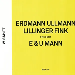 Pochette de E & U Mann de Daniel Erdmann