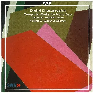 Pochette de Complete Works for Piano Duo de Sergei Prokofiev - Dmitri Shostakovich - Igor Stravinsky