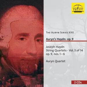 Pochette de String Quartets Vol. 3 of 14 op. 9, nos. 1 – 6 de Auryn Quartet - Joseph Haydn