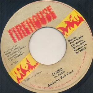 Pochette de Tempo de Anthony Red Rose