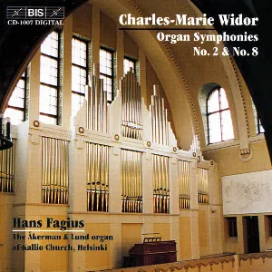 Pochette Organ Symphonies no. 2 & no. 8