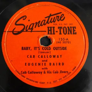 Pochette de Baby, It’s Cold Outside / Hucklebuck de Cab Calloway