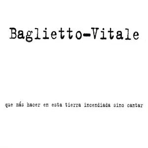 Pochette de Qué más hacer en esta tierra incendiada sino cantar de Juan Carlos Baglietto