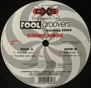 Pochette de Gimme More de Eddy Wata