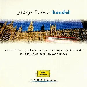Pochette de George Frideric Handel de Trevor Pinnock - The English Concert