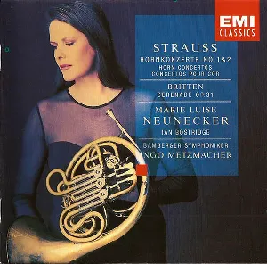 Pochette Strauss: Hornkonzerte No. 1 & 2 / Britten: Serenade, Op. 31