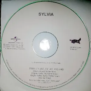 Pochette de Finally (Ay, Ay, Ay, Ay) de Sylvia Vrethammar