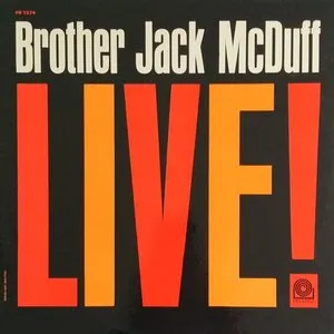 Pochette de Live! de “Brother” Jack McDuff