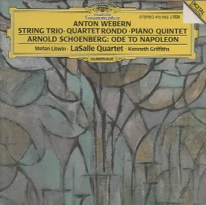 Pochette Webern: String Trio / Quartet Rondo / Piano Quintet / Schoenberg: Ode to Napoleon
