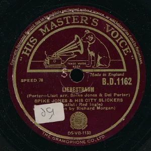 Pochette de Liebestraum / The Glow-Worm de Spike Jones and His City Slickers