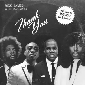 Pochette de Rick James & The Soul Mates - Thank You (Single) de Amerigo Gazaway