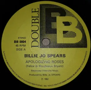 Pochette de Apologizing Roses / We Could de Billie Jo Spears