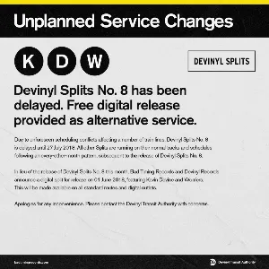 Pochette Devinyl Splits: Unplanned Service Changes
