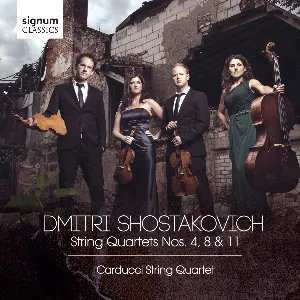 Pochette String Quartets nos. 4, 8 & 11