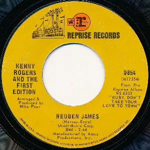 Pochette de Reuben James de Kenny Rogers & The First Edition