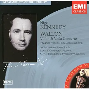 Pochette Walton: Violin & Viola Concertos / Vaughan Williams: The Lark Ascending