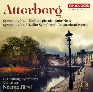 Pochette de Orchestral Works, Volume 1: Symphony no. 4 "Sinfonia piccola" / Suite no. 3 / Symphony no. 6 "Dollar Symphony" / En värmlandsrapsodi de Kurt Atterberg - Göteborgs Symfoniker - Neeme Järvi