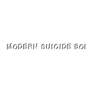 Pochette de Modern Suicide Boi de Zadig the Jasp