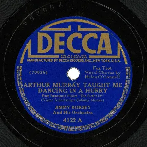 Pochette de Arthur Murray Taught Me Dancing in a Hurry / Not Mine de Jimmy Dorsey and His Orchestra
