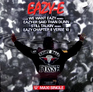 Pochette We Want Eazy (remix) / Eazy-Er Said Than Dunn