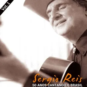Pochette de 50 anos cantando o Brasil de Sérgio Reis