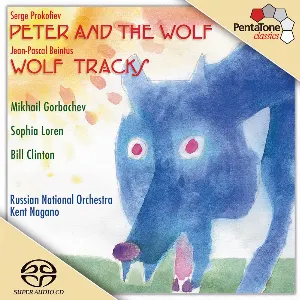 Pochette Serge Prokofiev: Peter and the Wolf / Jean-Pascal Beintus: Wolf Tracks