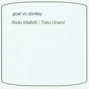 Pochette de Goat vs Donkey de Radu Malfatti