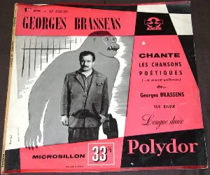 Pochette Nº1 : Georges Brassens chante… les chansons poétiques (… et souvent gaillardes) de… Georges Brassens