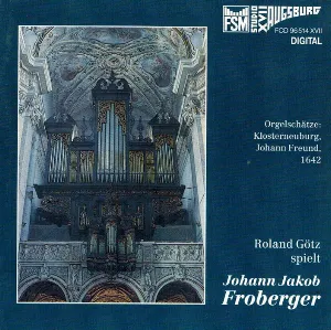 Pochette de Roland Götz spielt Johann Jakob Froberger de Johann Jakob Froberger