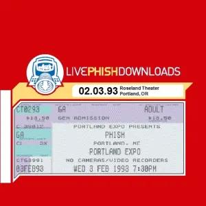 Pochette de 1993-02-03: Portland Expo, Portland, ME, USA de Phish