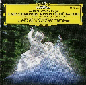 Pochette Klarinettenkonzert / Konzert für Flöte & Harfe