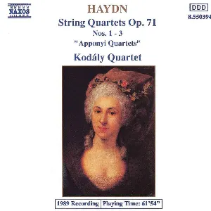 Pochette String Quartets: Op. 71 