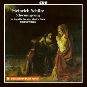 Pochette de Schwanengesang de Dresdner Kammerchor - Hans-Christoph Rademann - Georg Poplutz - Heinrich Schütz - Dorothee Mields