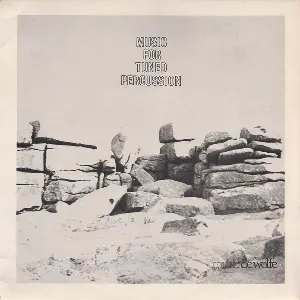 Pochette de Music For Tuned Percussions de Pierre Arvay